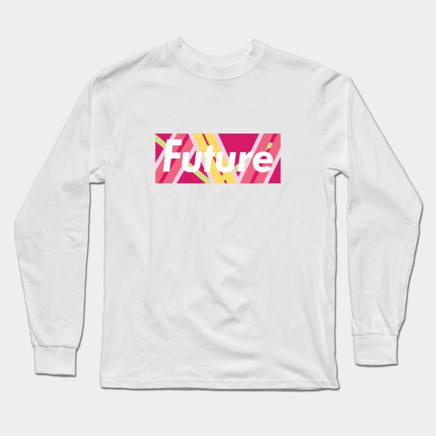 Future hoverboard-80s and streetwear-inspired Long Sleeve T-Shirt by ntesign